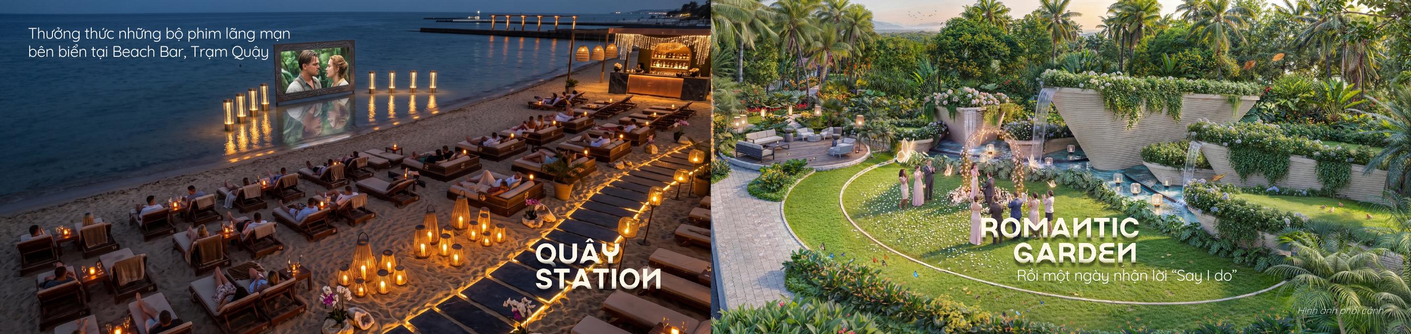 Beach Bar & Romantic Garden